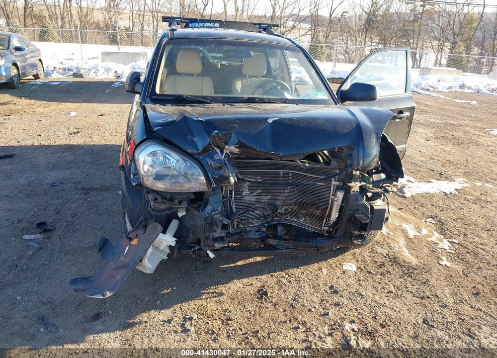 2008 HYUNDAI TUCSON VIN: KM8JM12BX8U895039