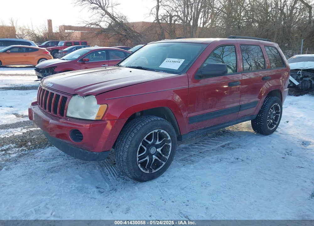 2005 JEEP GRAND CHEROKEE LAREDO VIN: 1J4GR48K75C512825