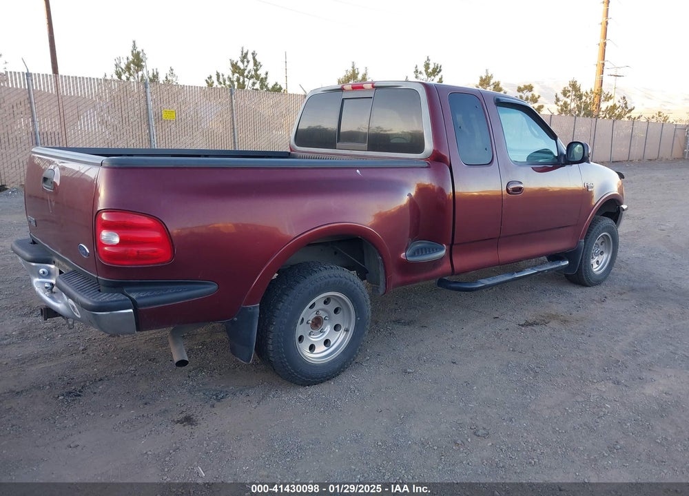1998 FORD F-150 LARIAT/XL/XLT VIN: 2FTZX08W9WCA34158
