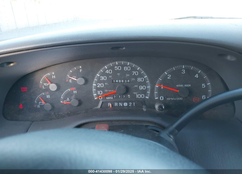 1998 FORD F-150 LARIAT/XL/XLT VIN: 2FTZX08W9WCA34158