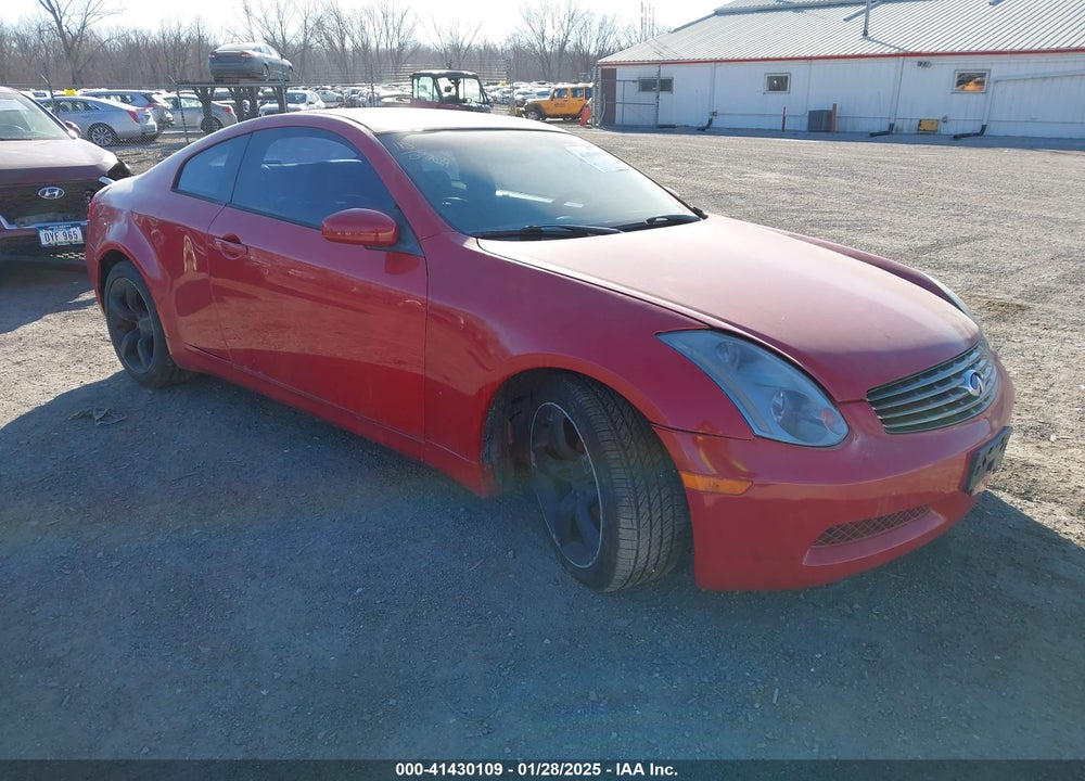 2003 INFINITI G35 BASE W/LEATHER VIN: JNKCV54E73M218286
