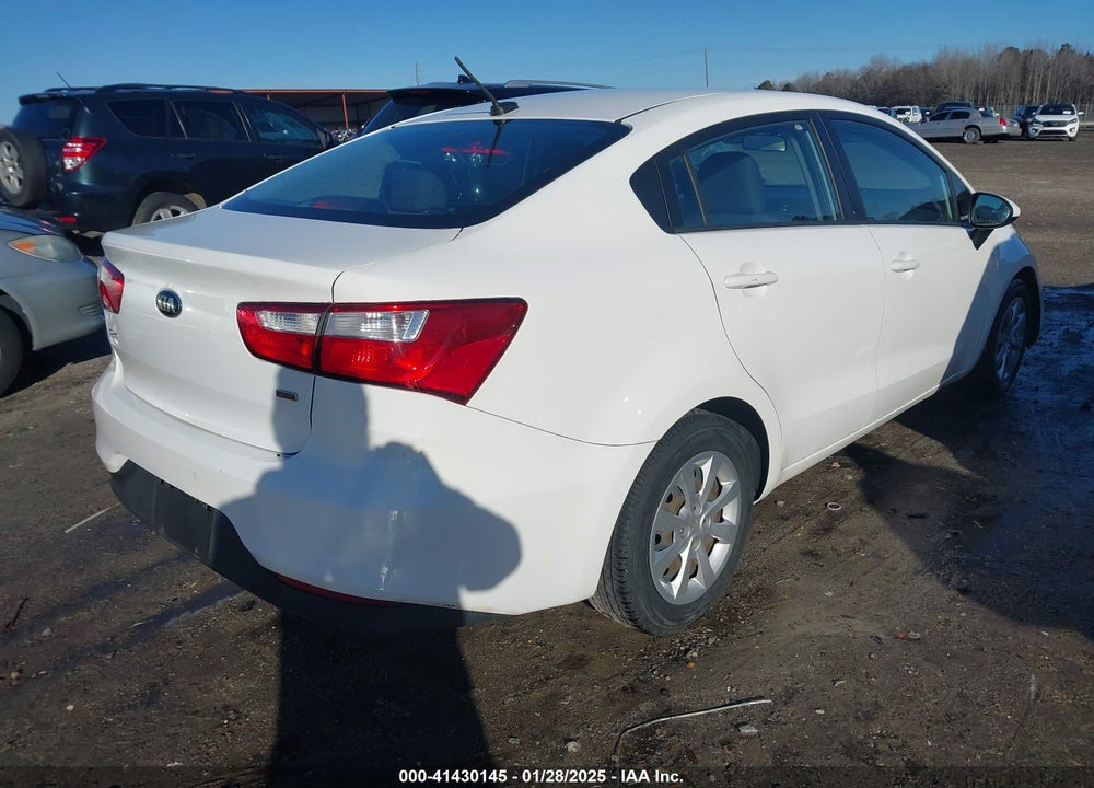 2016 KIA RIO VIN: KNADM4A31G6541763