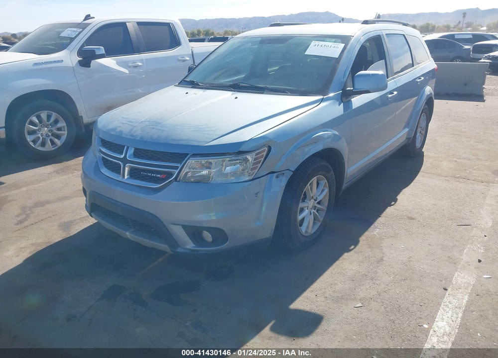 2013 DODGE JOURNEY SXT VIN: 3C4PDCBG8DT589371