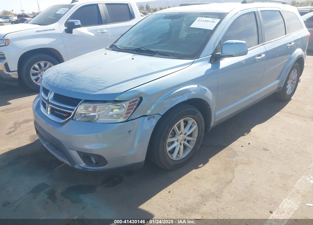 2013 DODGE JOURNEY SXT VIN: 3C4PDCBG8DT589371