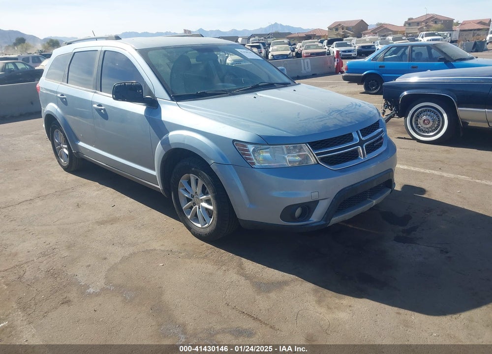2013 DODGE JOURNEY SXT VIN: 3C4PDCBG8DT589371