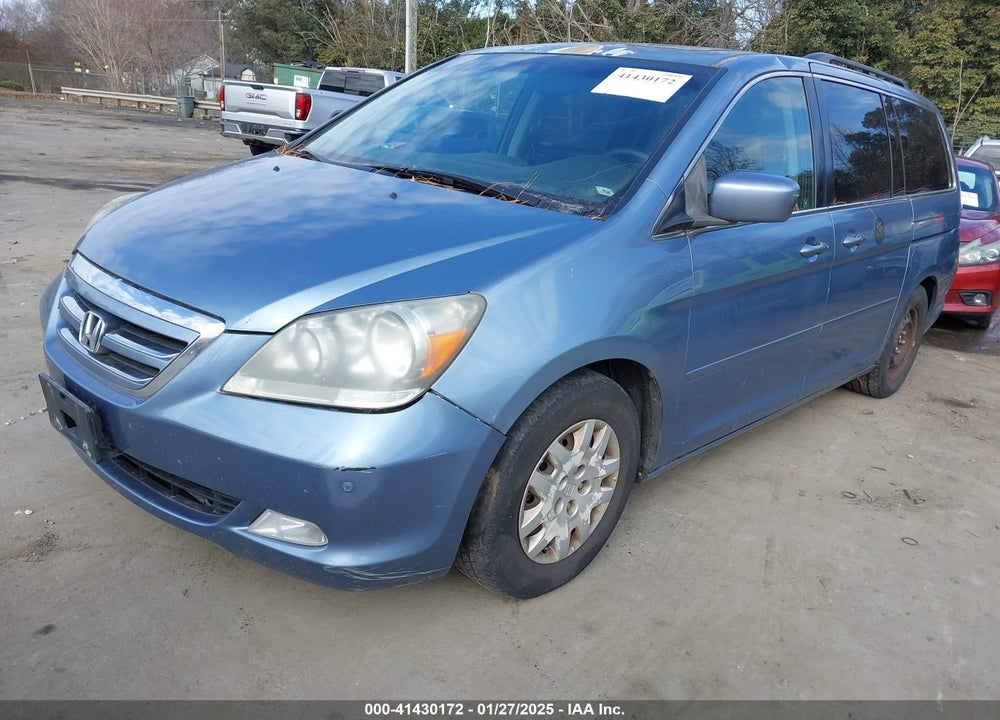 2007 HONDA ODYSSEY TOURING VIN: 5FNRL38847B023156