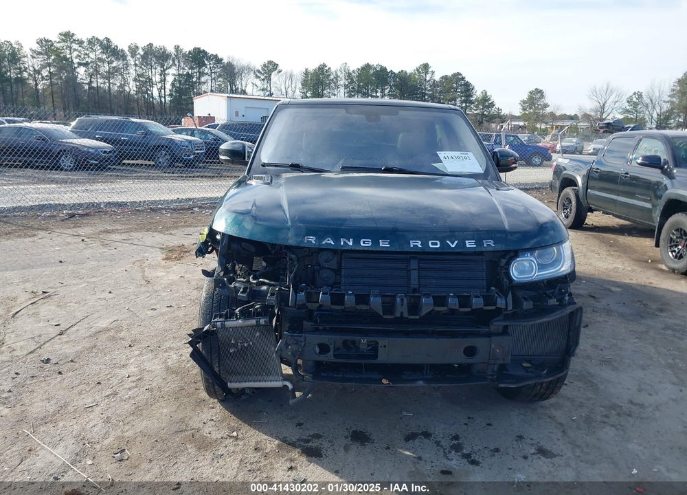 2016 LAND ROVER RANGE ROVER SPORT 3.0L V6 SUPERCHARGED SE VIN: SALWG2PF6GA111662
