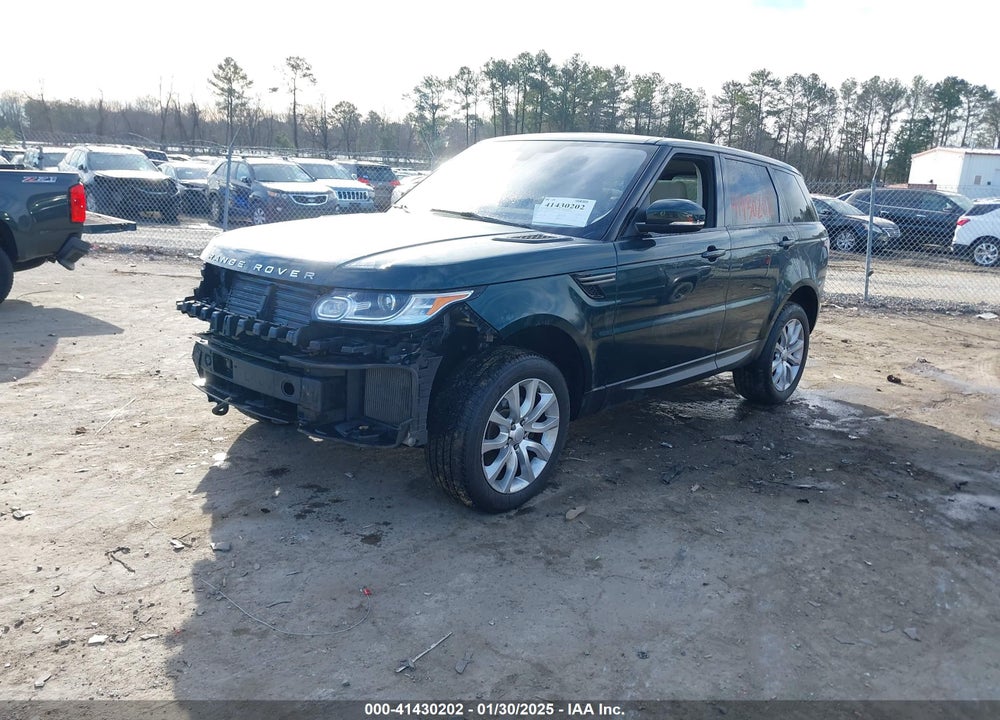 2016 LAND ROVER RANGE ROVER SPORT 3.0L V6 SUPERCHARGED SE VIN: SALWG2PF6GA111662