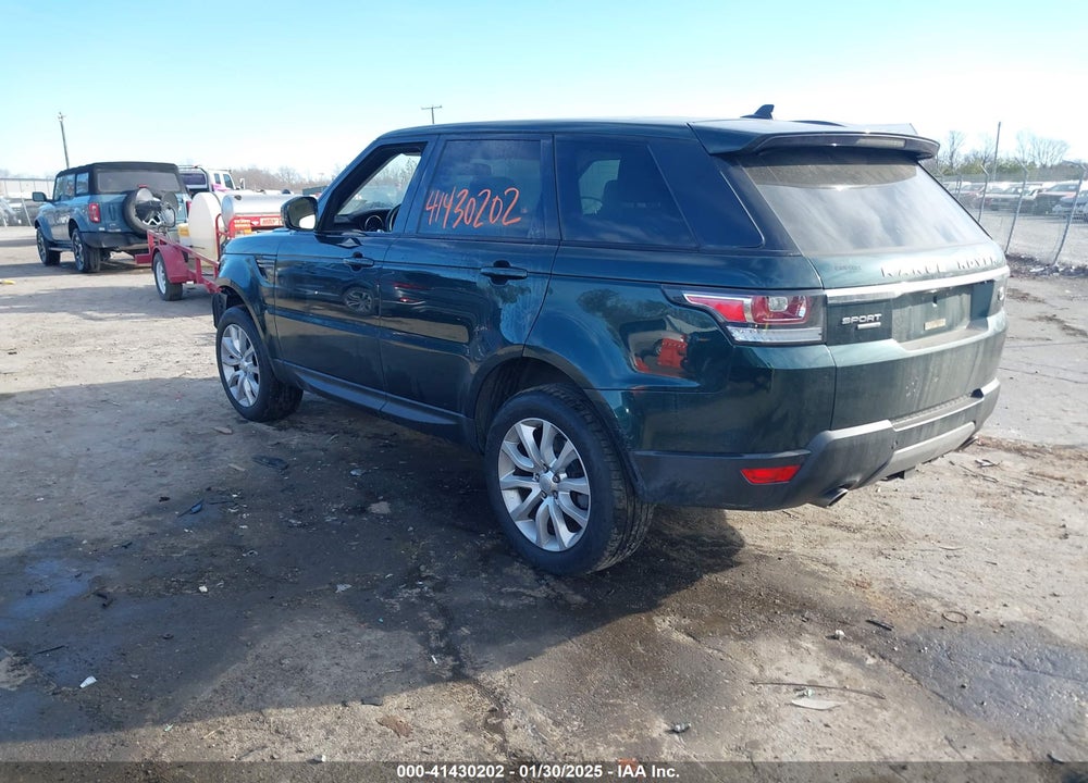 2016 LAND ROVER RANGE ROVER SPORT 3.0L V6 SUPERCHARGED SE VIN: SALWG2PF6GA111662