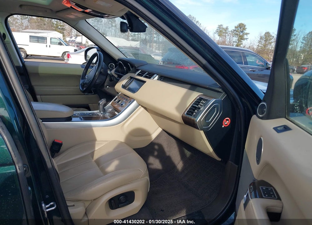 2016 LAND ROVER RANGE ROVER SPORT 3.0L V6 SUPERCHARGED SE VIN: SALWG2PF6GA111662