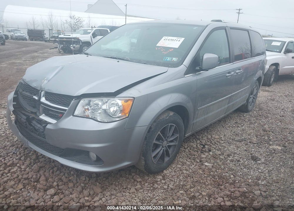 2017 DODGE GRAND CARAVAN SXT VIN: 2C4RDGCG0HR824644