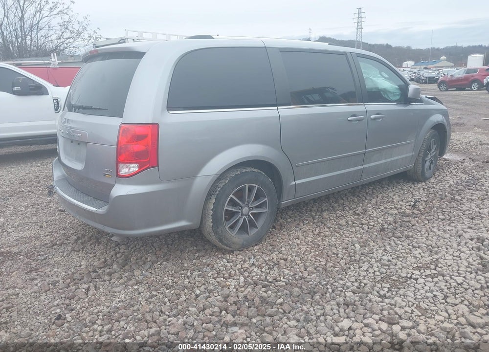 2017 DODGE GRAND CARAVAN SXT VIN: 2C4RDGCG0HR824644