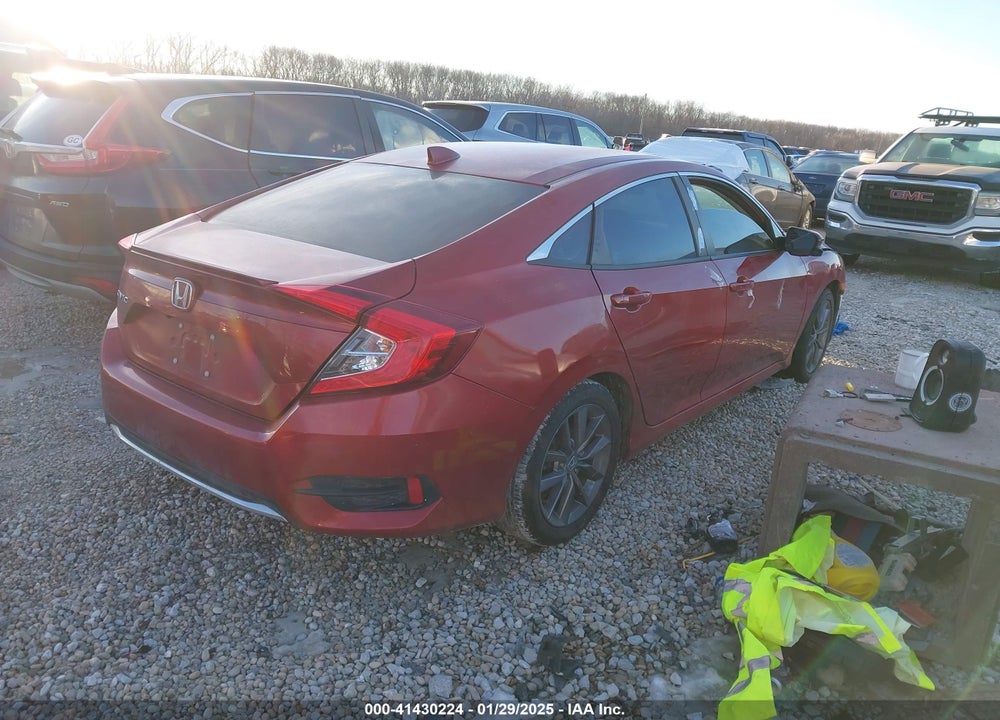 2020 HONDA CIVIC VIN: 19XFC1F38LE017262