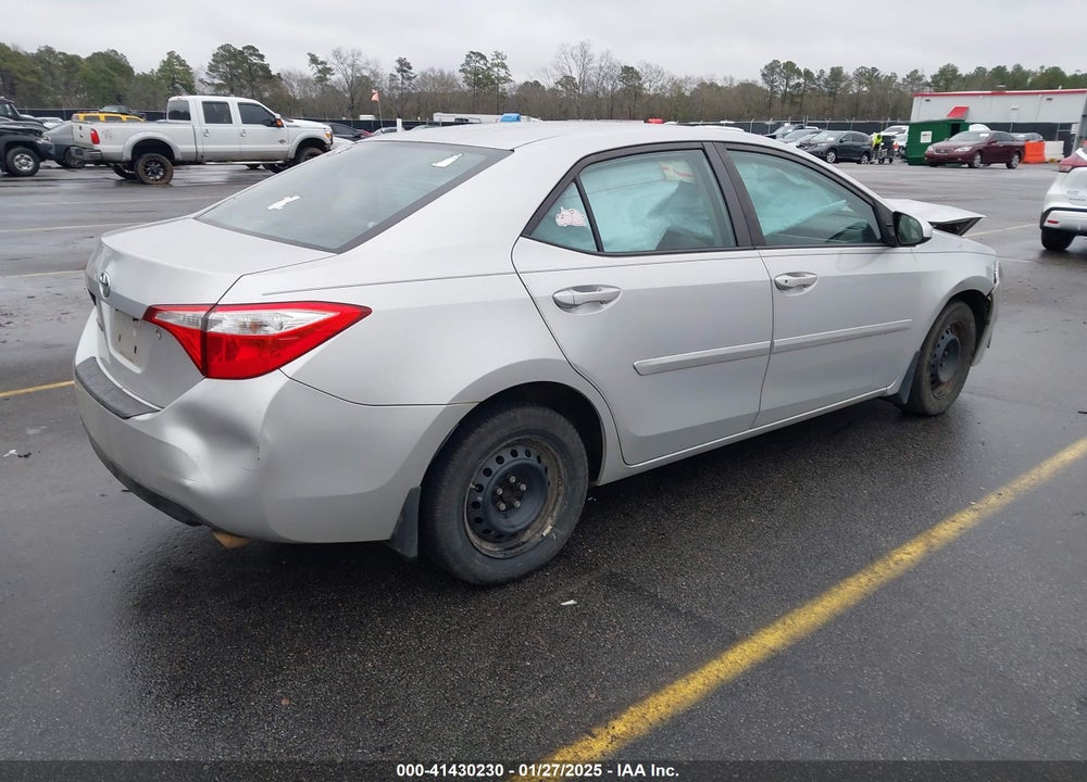 2016 TOYOTA COROLLA VIN: 5YFBURHE4GP410320