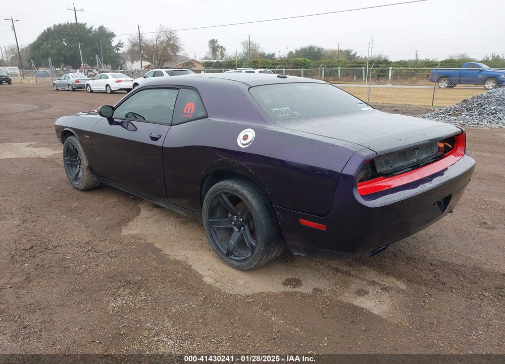 2011 DODGE CHALLENGER VIN: 2B3CJ5DT3BH603987