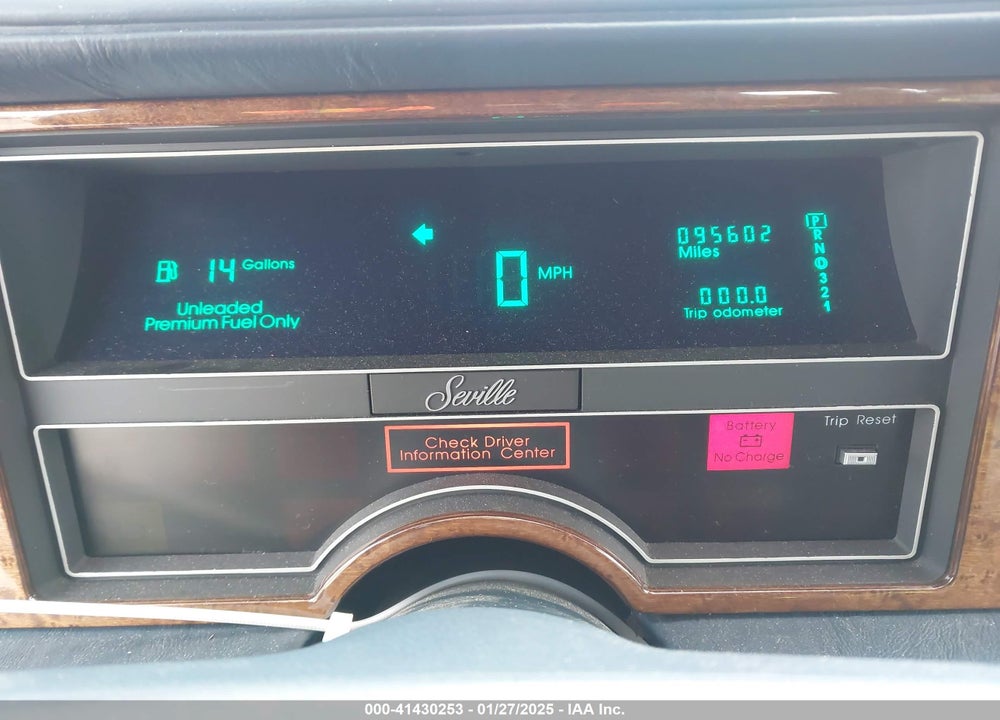 1990 CADILLAC SEVILLE VIN: 1G6KS5332LU805956