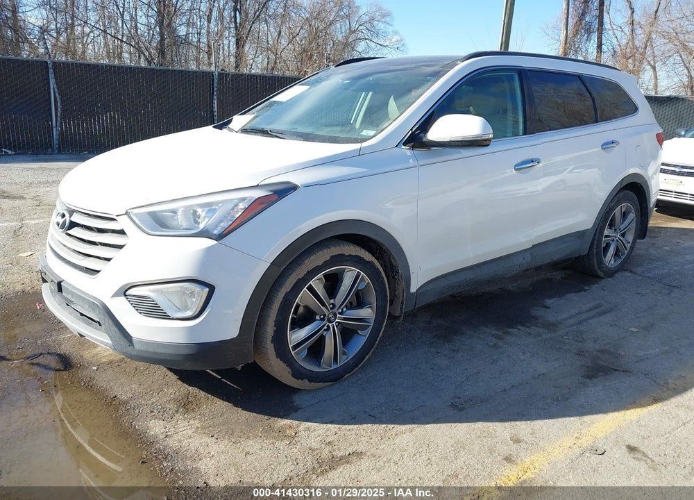 2014 HYUNDAI SANTA FE LIMITED VIN: KM8SR4HF5EU074492