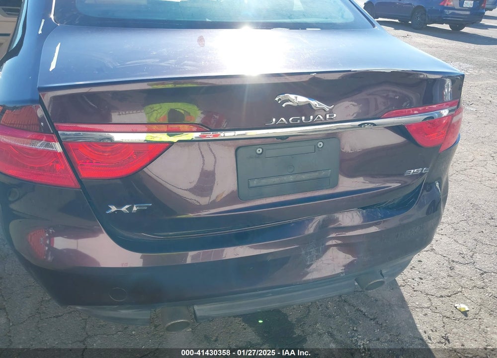 2016 JAGUAR XF VIN: SAJBD4BV9GCY21749