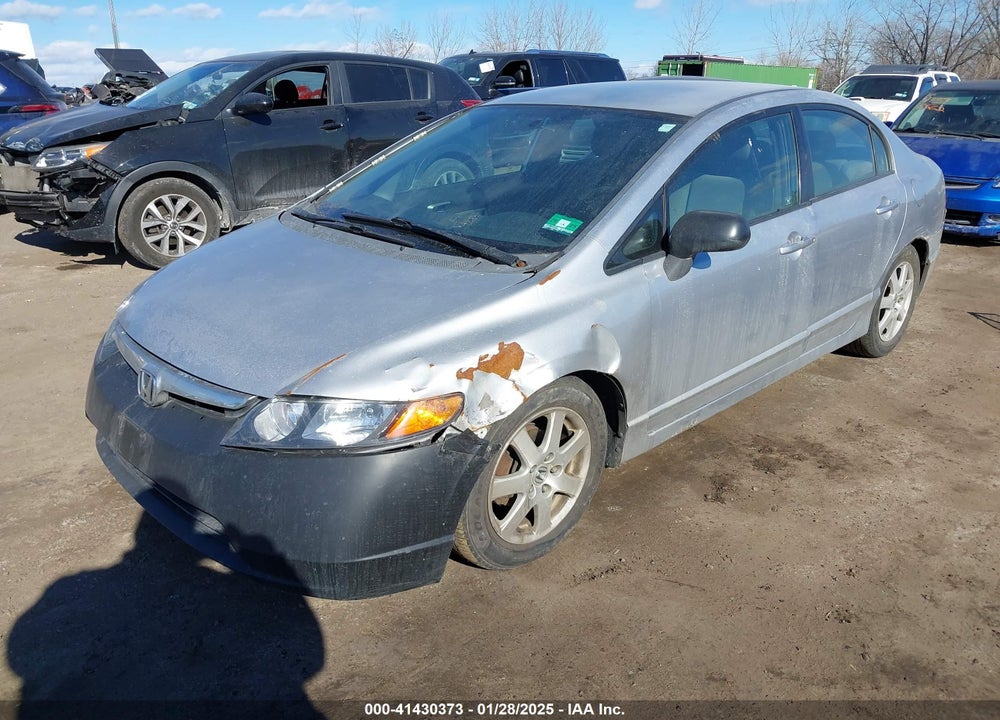 2008 HONDA CIVIC LX VIN: 2HGFA16558H316003