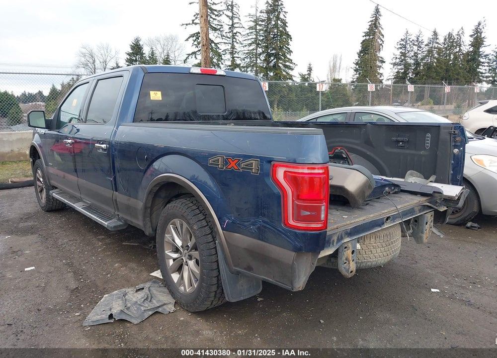 2016 FORD F-150 VIN: 1FTFW1EG3GKF20664