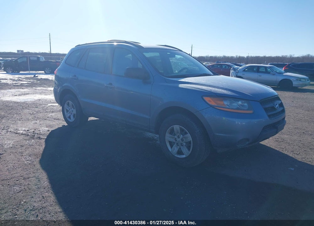 2009 HYUNDAI SANTA FE GLS VIN: 5NMSG13DX9H262467
