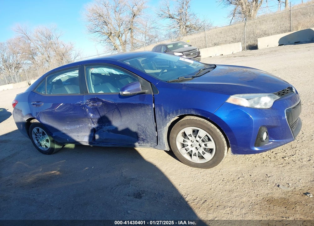 2014 TOYOTA COROLLA S VIN: 2T1BURHE6EC144893