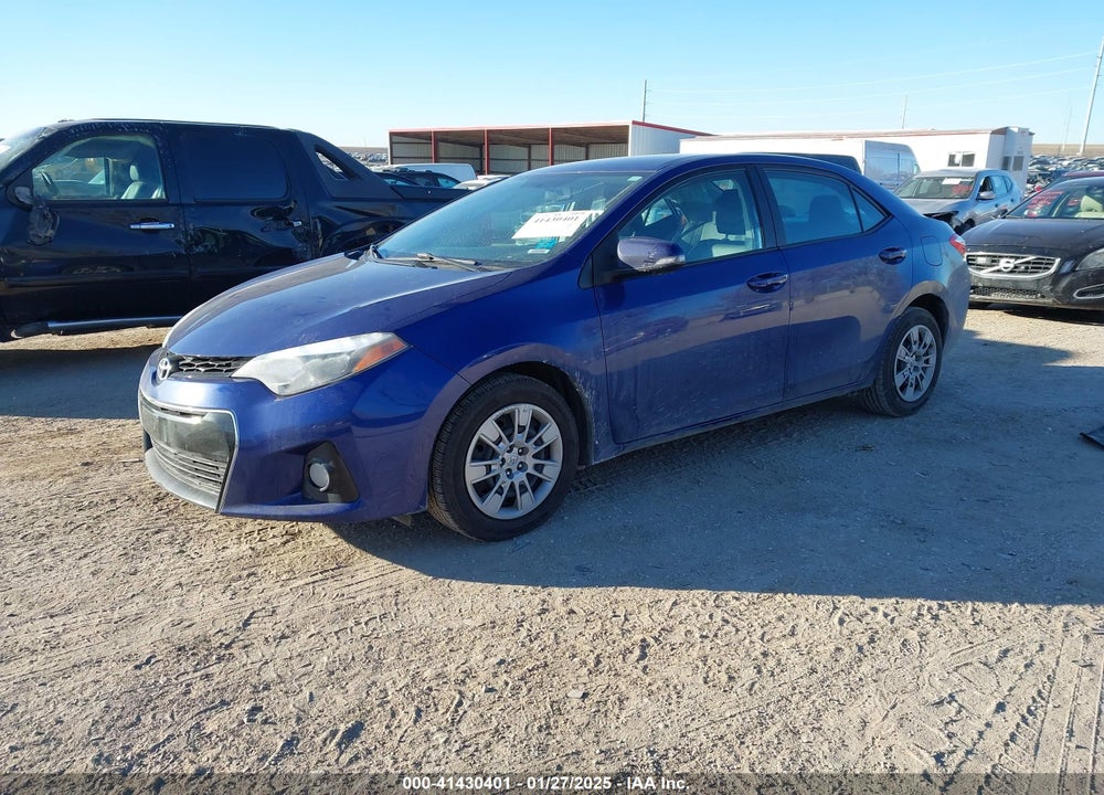 2014 TOYOTA COROLLA S VIN: 2T1BURHE6EC144893
