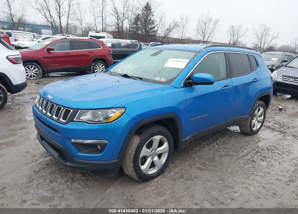 2018 JEEP COMPASS LATITUDE 4X4 VIN: 3C4NJDBB1JT161339