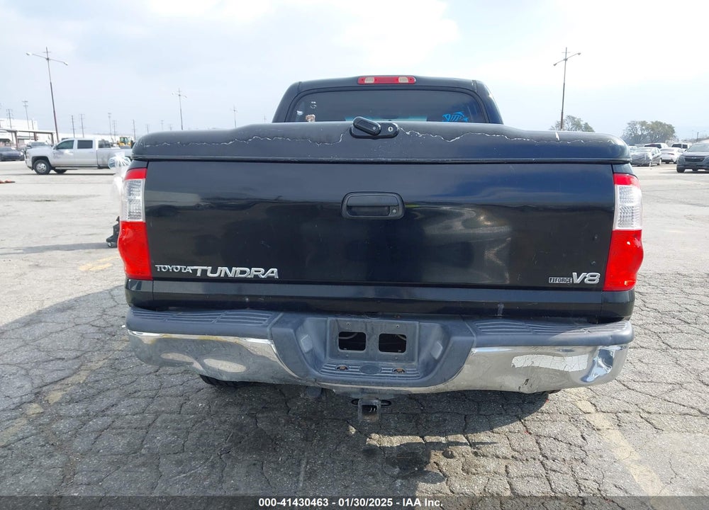 2006 TOYOTA TUNDRA SR5 V8 VIN: 5TBET34196S534551