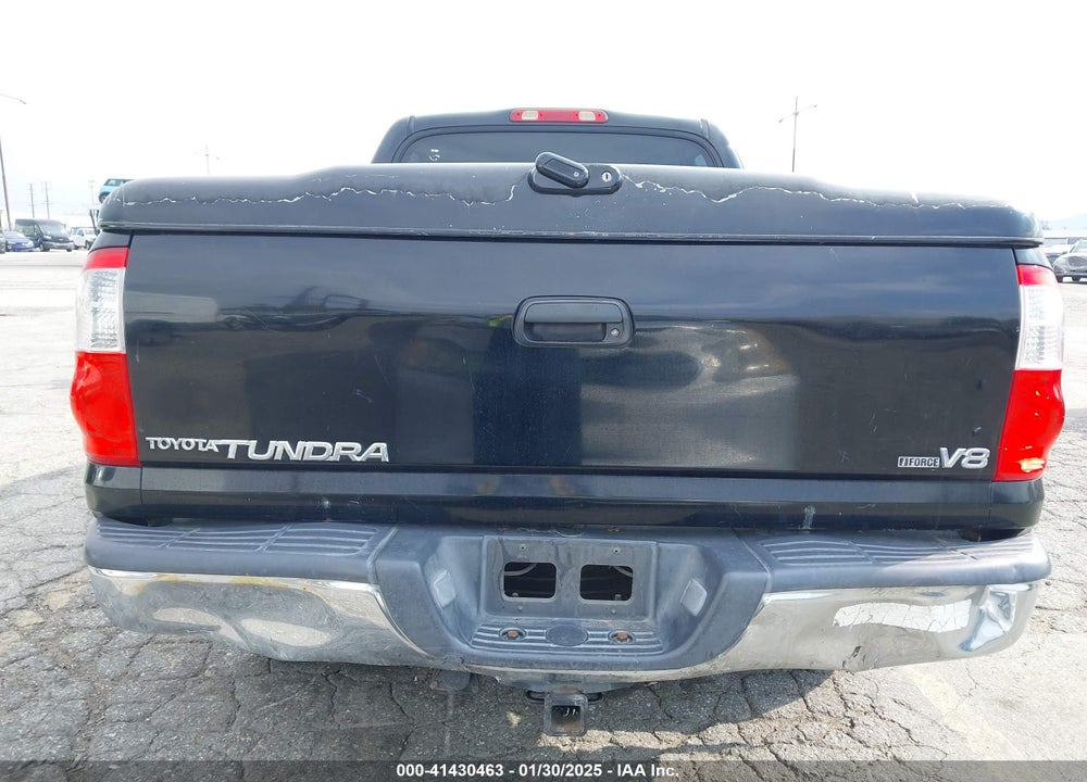 2006 TOYOTA TUNDRA SR5 V8 VIN: 5TBET34196S534551