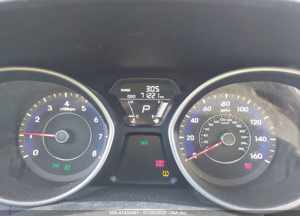 2013 HYUNDAI ELANTRA VIN: 5NPDH4AE9DH247795
