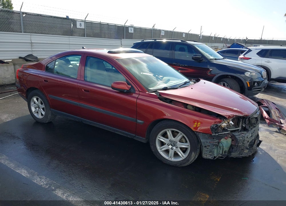 2002 VOLVO S60 2.4 VIN: YV1RS61R722142705