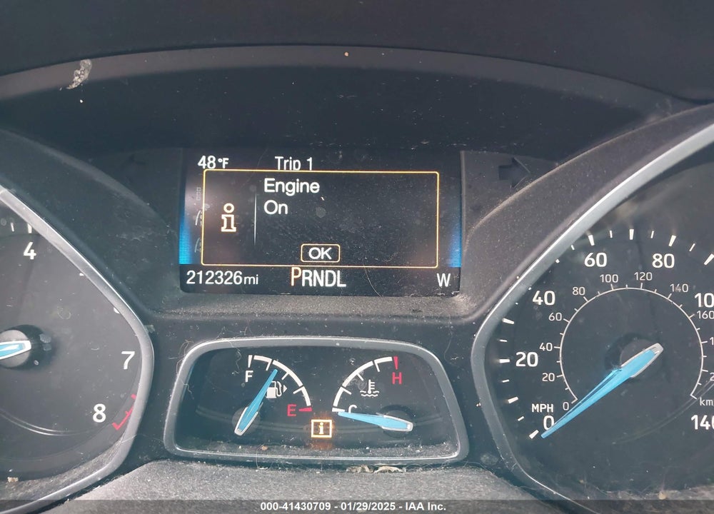 2017 FORD FOCUS VIN: 1FADP3F25HL295622
