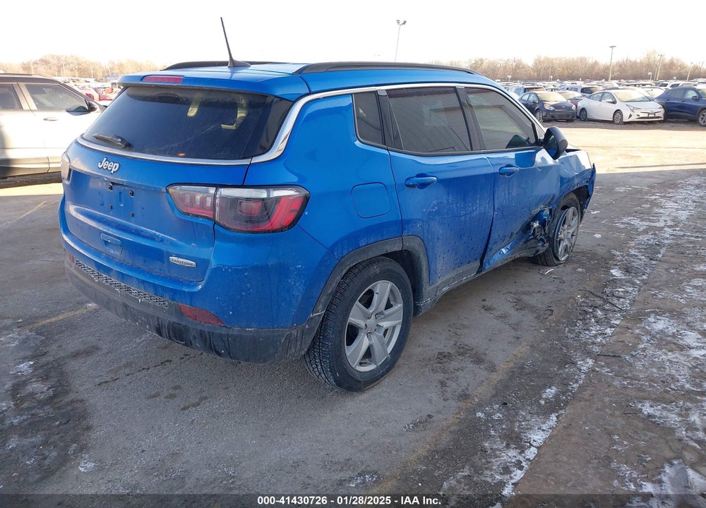 2022 JEEP COMPASS VIN: 3C4NJCBB9NT229290