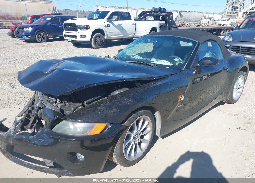 2003 BMW Z4 2.5I VIN: 4USBT33483LR62138