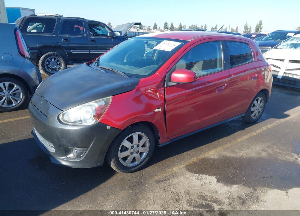 2015 MITSUBISHI MIRAGE VIN: ML32A3HJ5FH052984