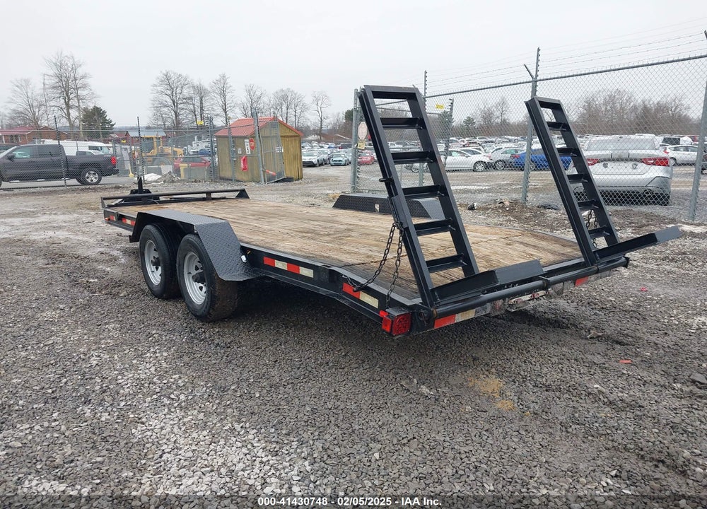 2007 HUDSON BROS TRAILER MFG FLATBED TRAILER VIN: 10HHSE18871001129