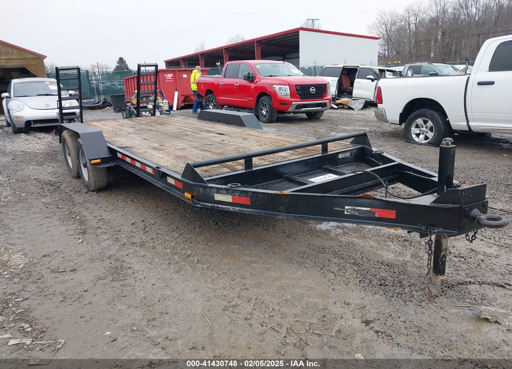 2007 HUDSON BROS TRAILER MFG FLATBED TRAILER VIN: 10HHSE18871001129