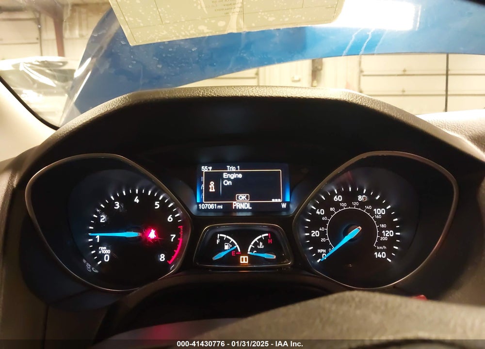 2018 FORD FOCUS VIN: 1FADP3K29JL206856