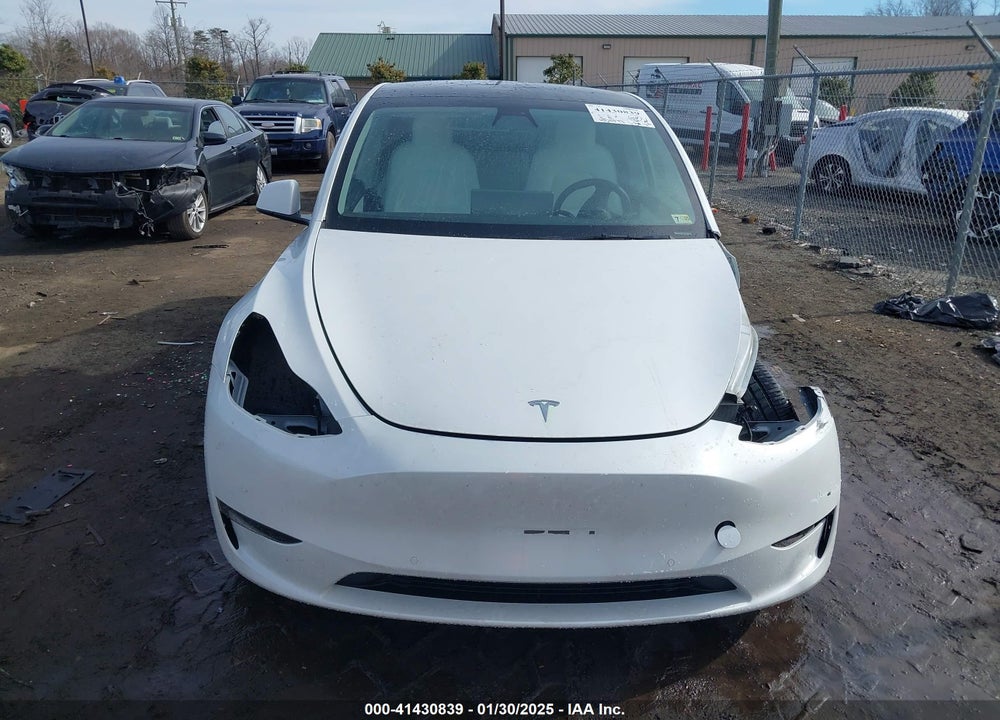 2021 TESLA MODEL Y LONG RANGE DUAL MOTOR ALL-WHEEL DRIVE VIN: 5YJYGDEE3MF246929
