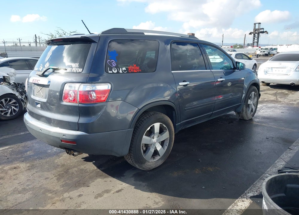 2012 GMC ACADIA VIN: 1GKKRRED3CJ284936