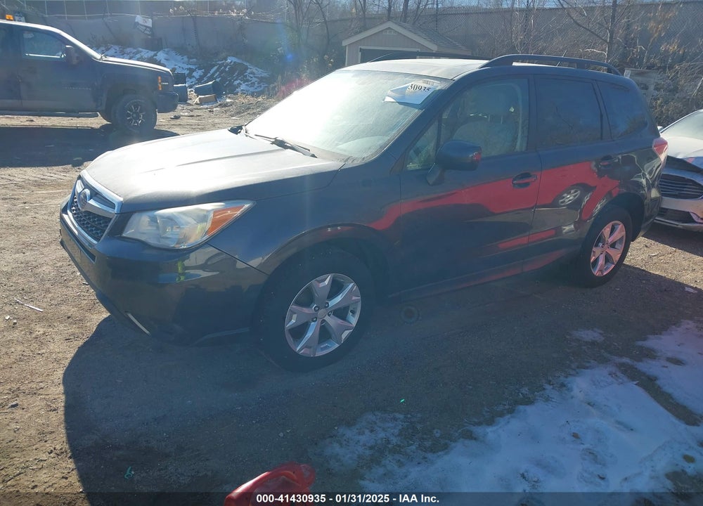 2015 SUBARU FORESTER 2.5I PREMIUM VIN: JF2SJAFC0FH405283