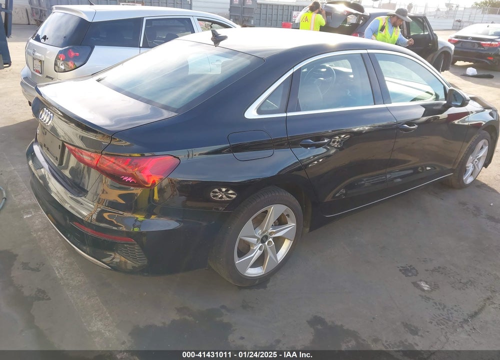 2022 AUDI A3 PREMIUM 40 TFSI FRONT-WHEEL DRIVE S TRONIC VIN: WAUAUDGY9NA040121