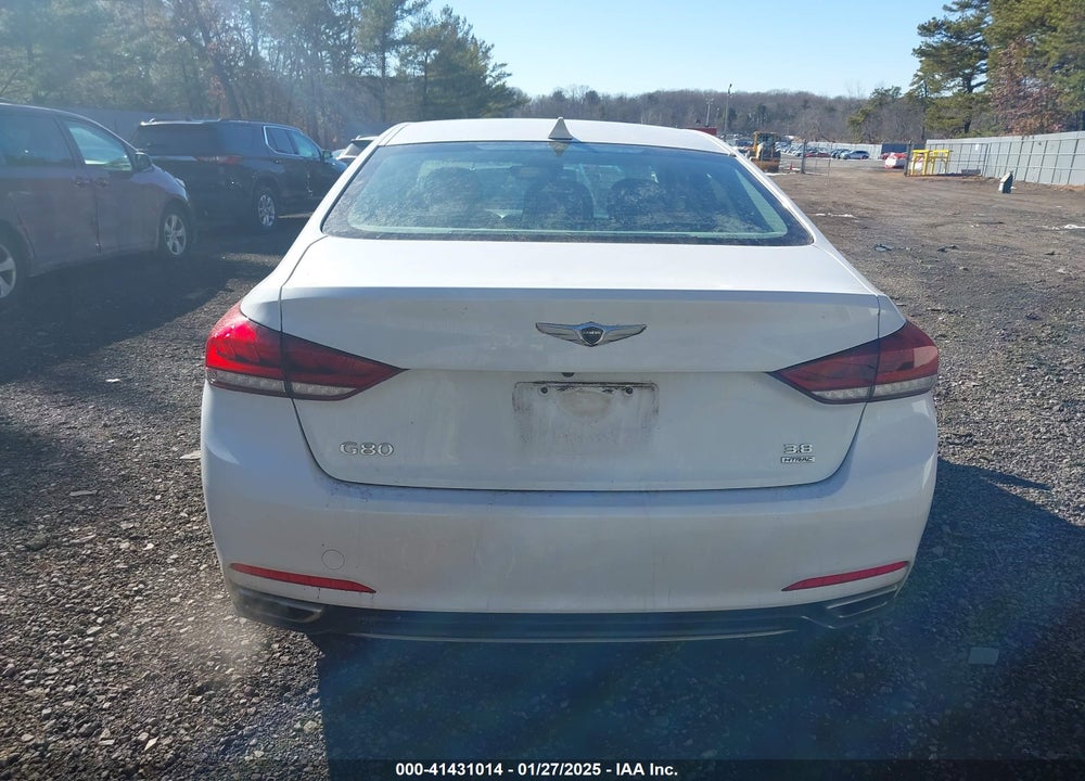 2018 GENESIS G80 3.8 VIN: KMHGN4JE5JU238367