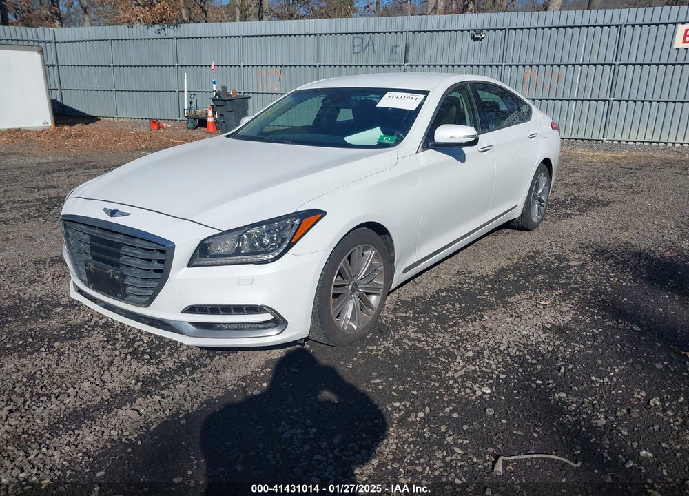 2018 GENESIS G80 3.8 VIN: KMHGN4JE5JU238367