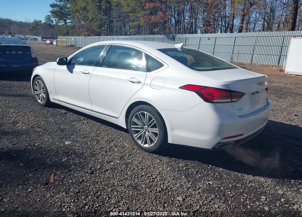 2018 GENESIS G80 3.8 VIN: KMHGN4JE5JU238367