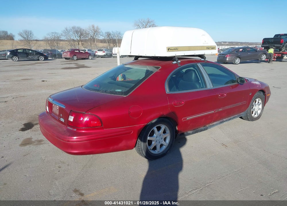 2001 MERCURY SABLE LS PREMIUM VIN: 1MEFM55S41G637888
