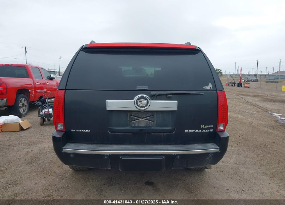 2011 CADILLAC ESCALADE HYBRID VIN: 1GYS4FEJ5BR157338