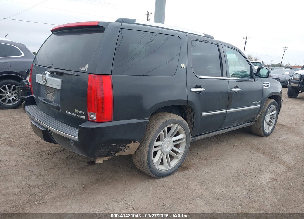 2011 CADILLAC ESCALADE HYBRID VIN: 1GYS4FEJ5BR157338