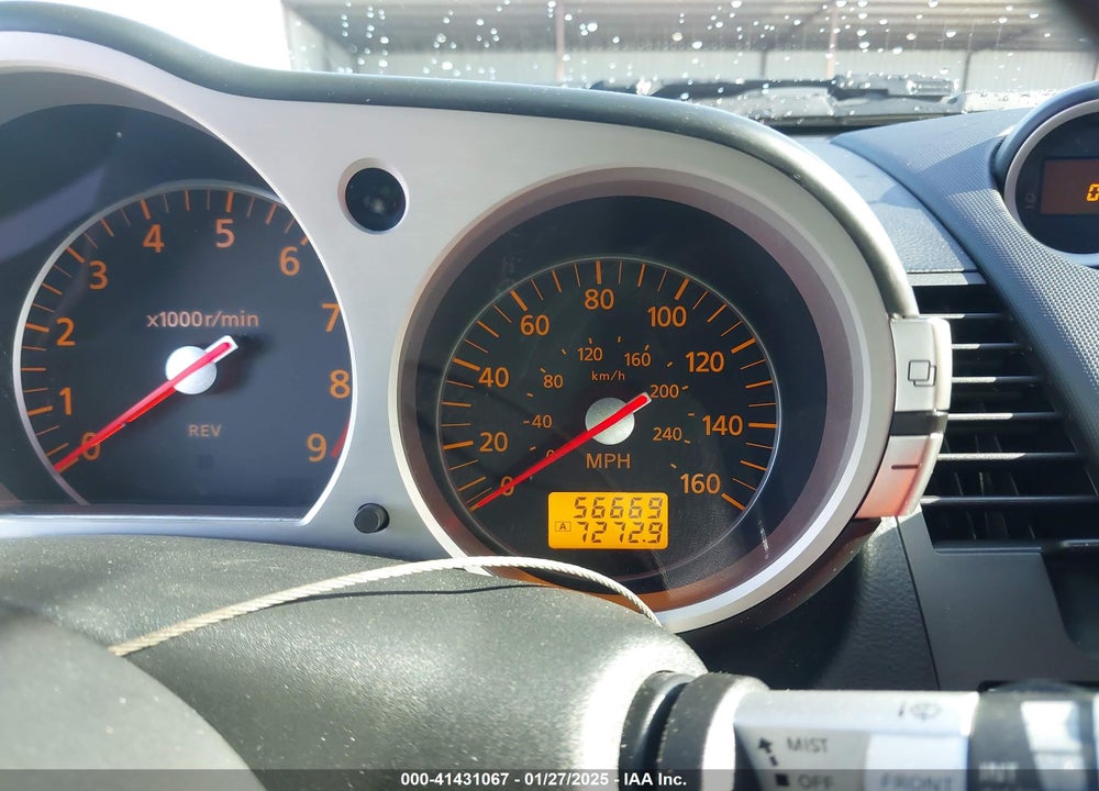 2007 NISSAN 350Z TOURING VIN: JN1BZ36AX7M650850